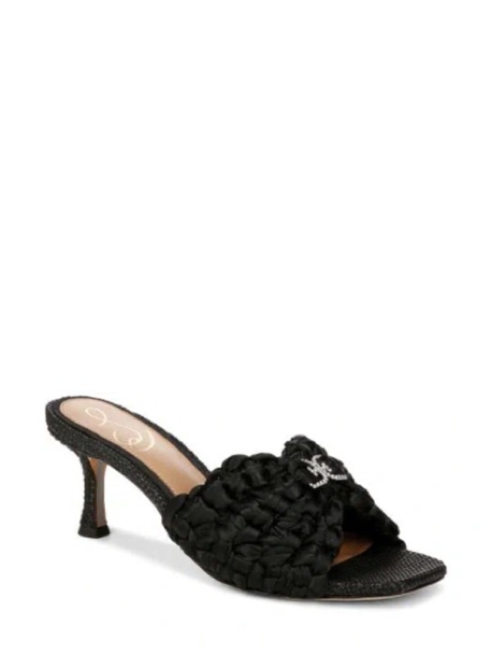 SAM EDELMAN Black Paisley Dress Heeled
Sandals NWT - Picture 3 of 7